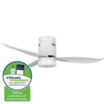 [CLIMATE VOUCHER $400] iFan 46in DC Motor Ceiling Fan | Integrated 3-Colour LED Lights | 6 Speed Selection (IF8346LGWH)