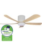 [CLIMATE VOUCHER $400] iFan 48in DC Motor Ceiling Fan | 5 Blades | 6 Speed Selection (IF8548LGLW)