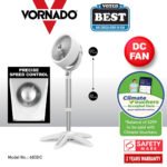 [CLIMATE VOUCHER $400] Vornado Energy Smart™ Air Circulator Fan, Vortex Action, DC motor, Oscillation, Timer, Variable Speed instead (683DC)